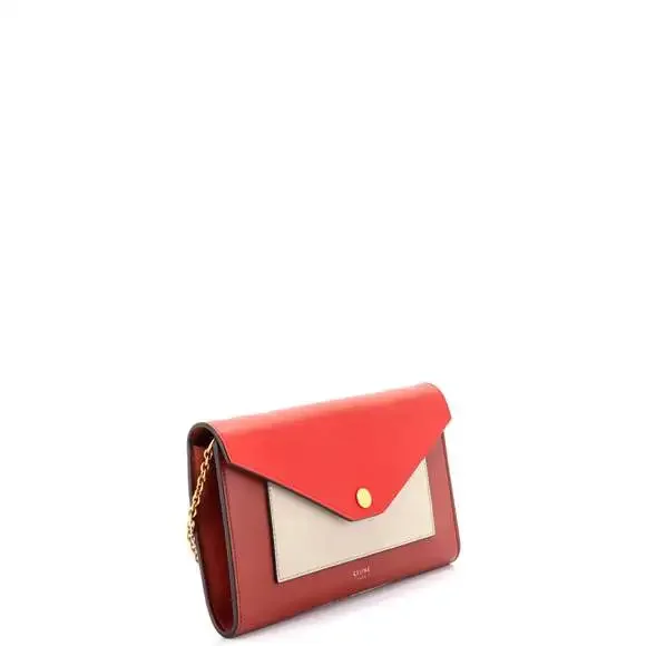 Celine Pocket Envelope Shoulder Bag #198701C69B - Picture 2 of 7